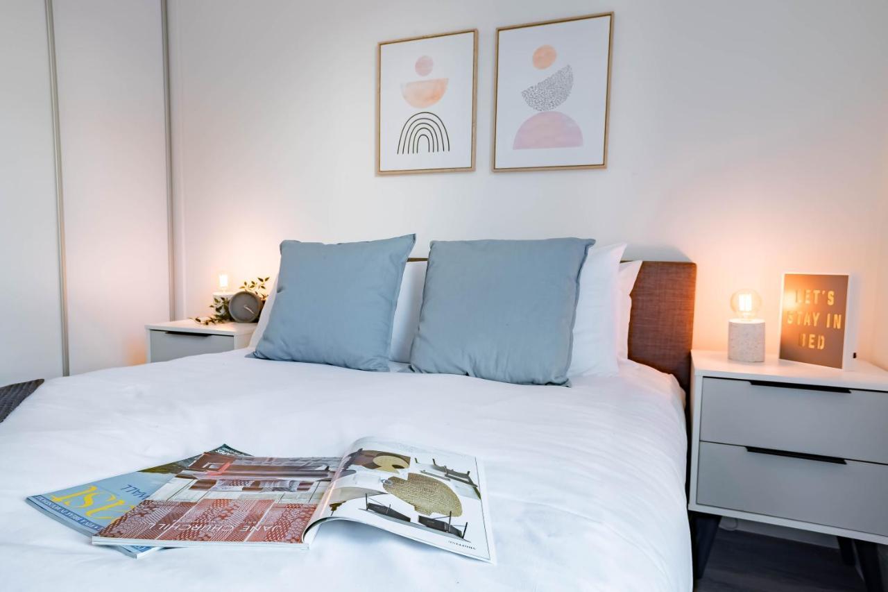 Luxe Interchange Apartment Near Old Trafford - Media City - The Quays Manchester Exterior photo